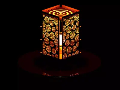 Collister Table Lamp 3D model 3D model