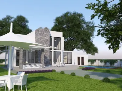 Modern House 3D model