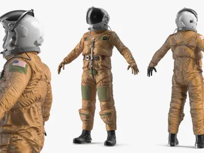  David Clark Aerospace Suit S1030 on Mannequin 