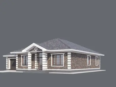 Bavarian House 3D model