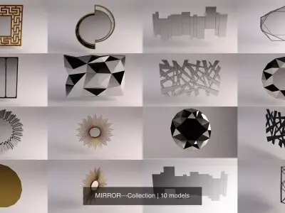 MIRROR---Collection x10 3D Model Pack