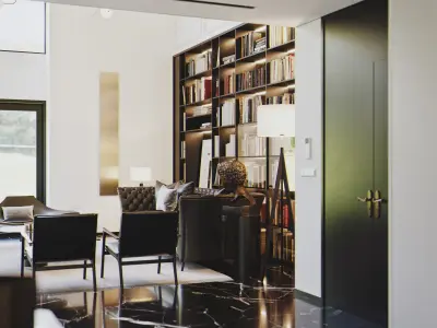 Modern Style Interior 01 3D model