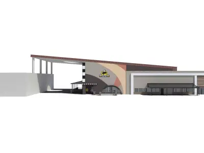 Buffalo Wild Wings Bar and Grill 3D model