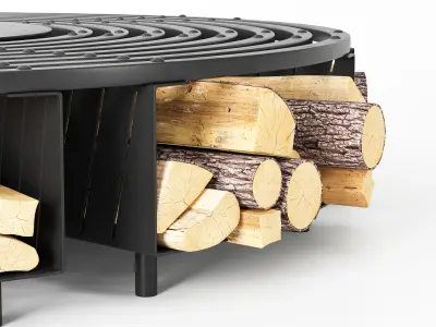 Fire Pit 05 3D model