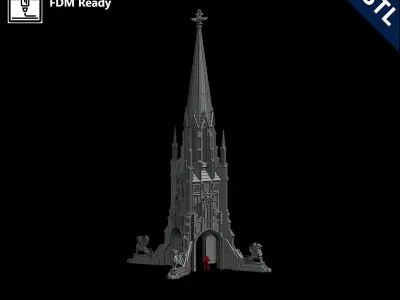 Towers Modular 3D print model