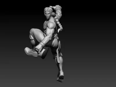 Street Fighter Vega  3D print model