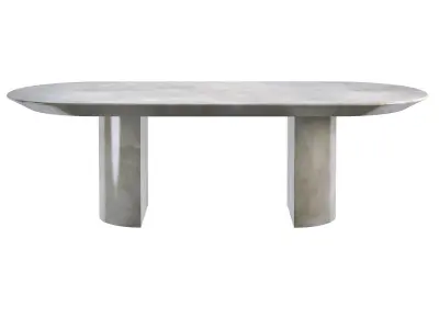 Knife Edge Dining Table 3D model