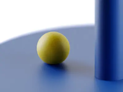 Colorful Table Lamp by Thomas Dariel 3D model