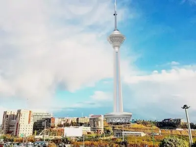 milad tower 3D model