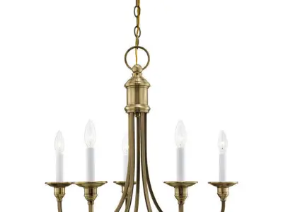 Eckard Light Classic Traditional Chandelier 3D model