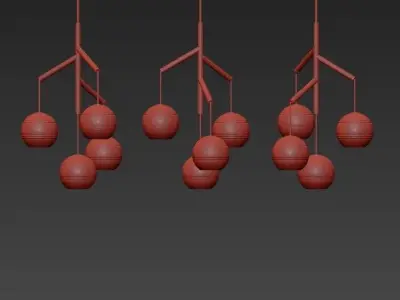 Tech Lighting Sedona Single Chandelier 3D model buy