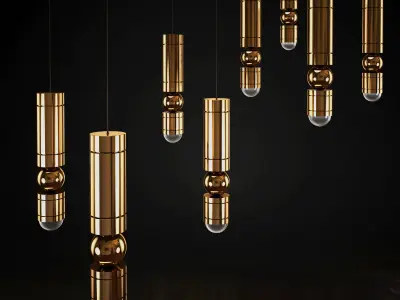 lighting PENDANT Low-poly 3D model