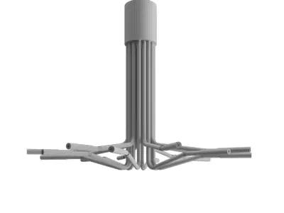 Habitat chandelier  3D model