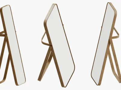 Ikea ikornnes floor mirror 3D model