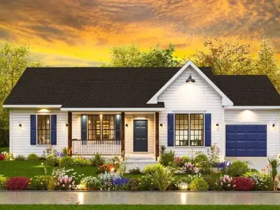 2D Plans and 3D Visualizations 3D model