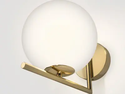 Lampatron Stem Wall - Flos IC Lights Wall 3D model