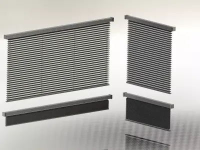 blinds and shades Free 3D model