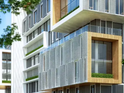 Office Building Environment 3D model