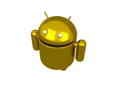 Android Robot v1 010 Free low-poly 3D model