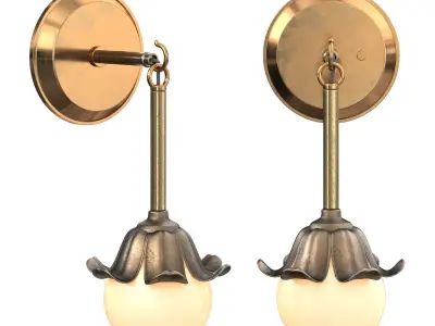 PETAL SCONCE 3D model
