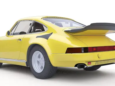 1987 RUF CTR Yellowbird 3D model