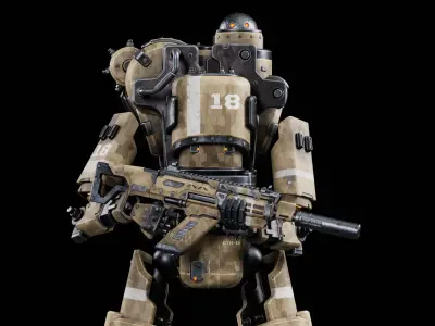Etasphera18 Low-poly 3D model