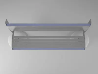 3D bench Abyssus model 3D model