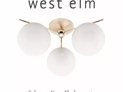 Stem Flushmount 3D model