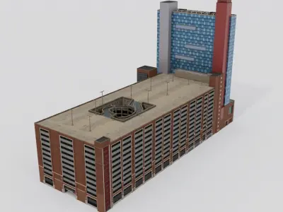 Hollywood Casino 3D model