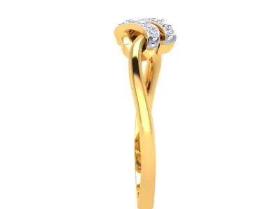  Women Ring Render 3dm STL MTL SLC JCD OBJ FBX Details 3D print model 11