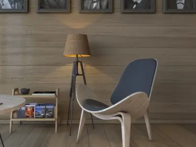 The Reading Corner  3D model