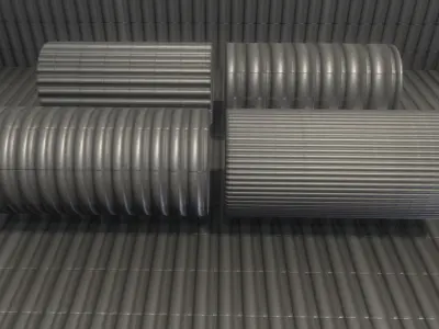 Roof Tiles Anthracite 3 Texture Set 49 Texture