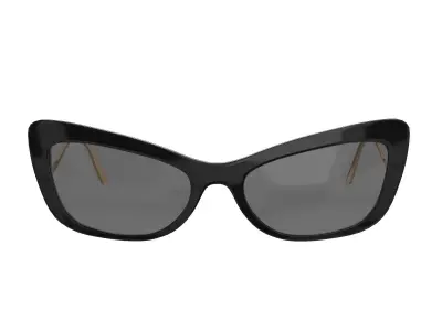 DG Crystal Sunglasses Low-poly 3D model