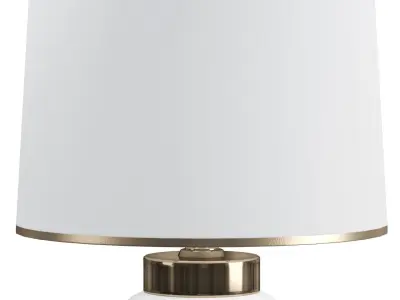 Contemporary Dots Ceramic Table Lamp 3D model