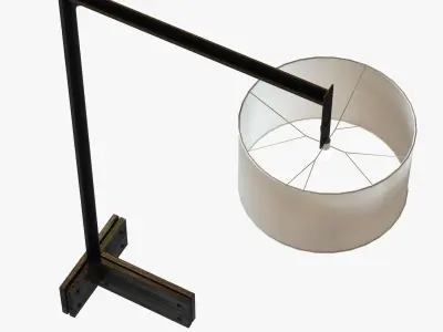 Suzerain Floor Lamp by Christian Liaigre 3D model