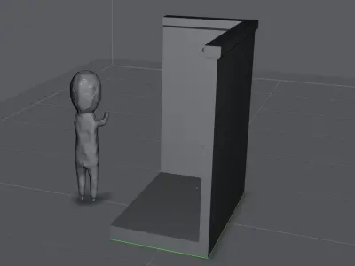 SCP 173 - In containment 3D print model
