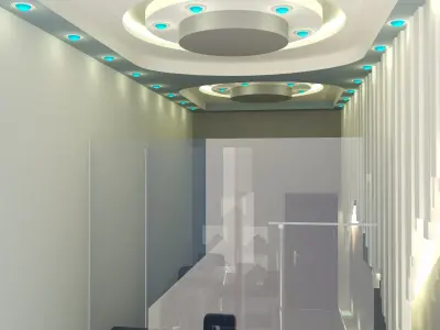 office for currency changing 3D model