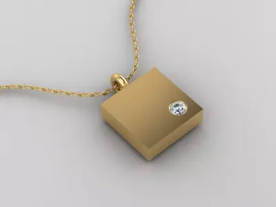 Pendant P141 3D Print Model 3D print model