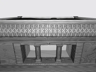 The palace of Maya 3D print model