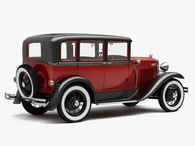  Ford Model A 1929 Fordor sedan 