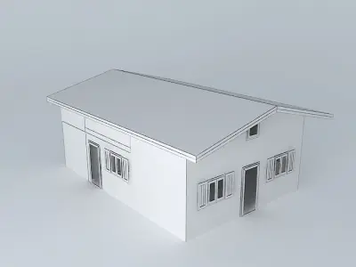Decochalet 2015 YANS floor with roof Free 3D model