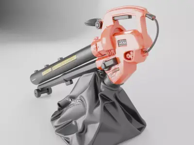 Leaf Blower 3D Model HD 3D model