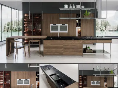 Kitchen collection 50  3D Model Pack