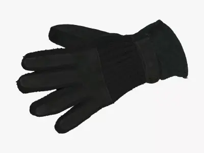 Old Winter Glove 02 RAW SCAN 3D model