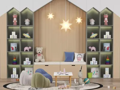 Childrens-playroom 3D model