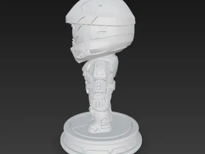  Legendary Spartan in Cute Form 3D print model
