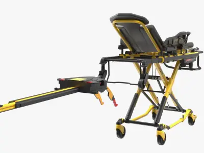  Stryker Power-LOAD Ambulance Stretcher Yellow Black 