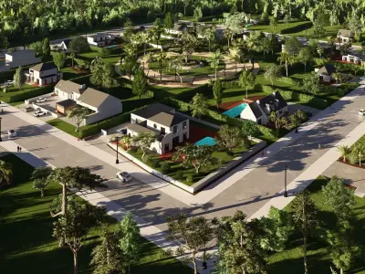 Residential Development Pack 3D model