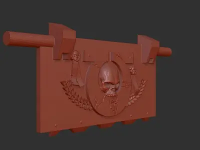 SM Land Raider Front Doors 3D print model