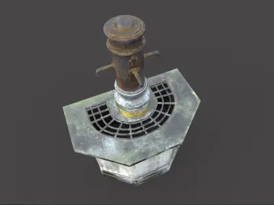 Public Fountain 3D model